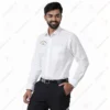 We The Leaders Shirt Official Logo Printed White Formal Shirt