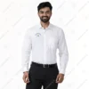 We The Leaders Shirt Official Logo Printed White Formal Shirt